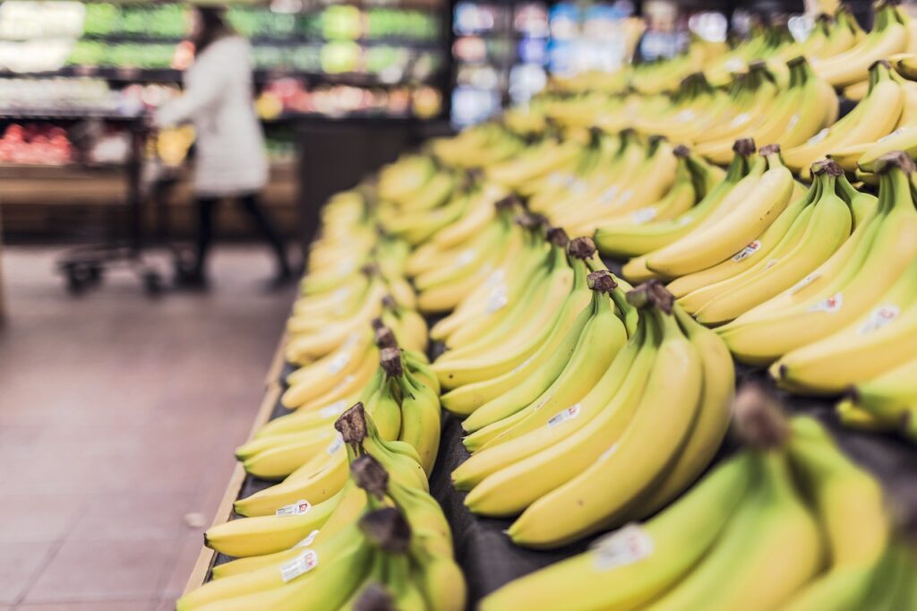 Supermarket bananas Supermarket bananas