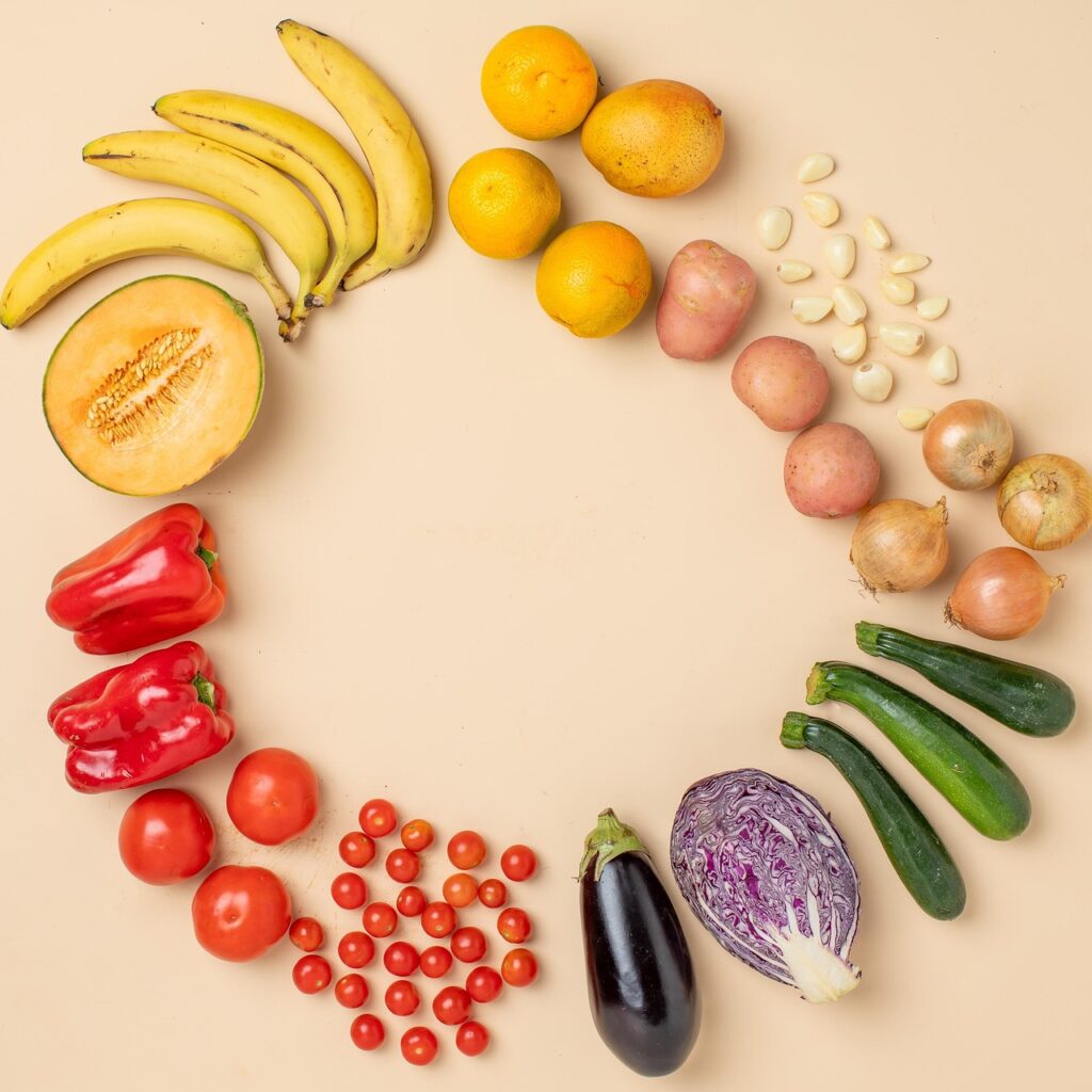 Colourful fruit Colourful fruit